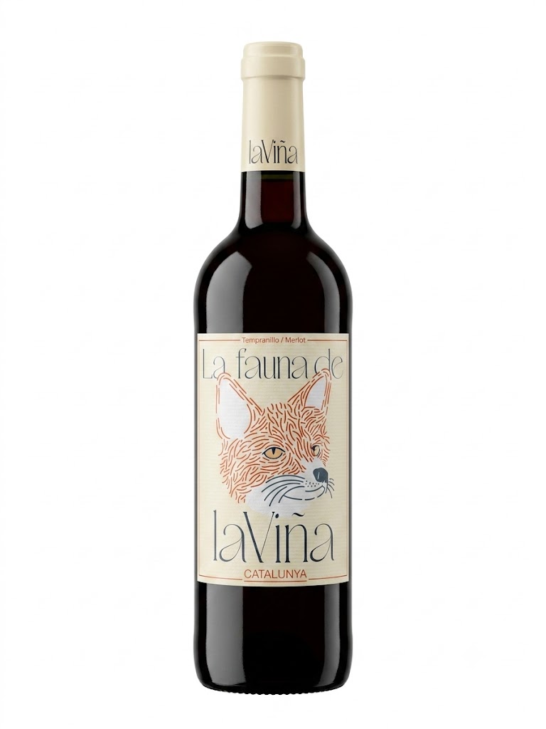 TEMPRANILLO/MERLOY LA FAUNA DE LA VILLA CATALUNYA DENOMINACIÓN DE ORIGEN
